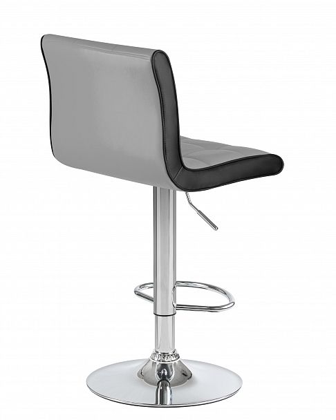 Стул барный DOBRIN CANDY (светло-серый-чёрный) - Вид 5