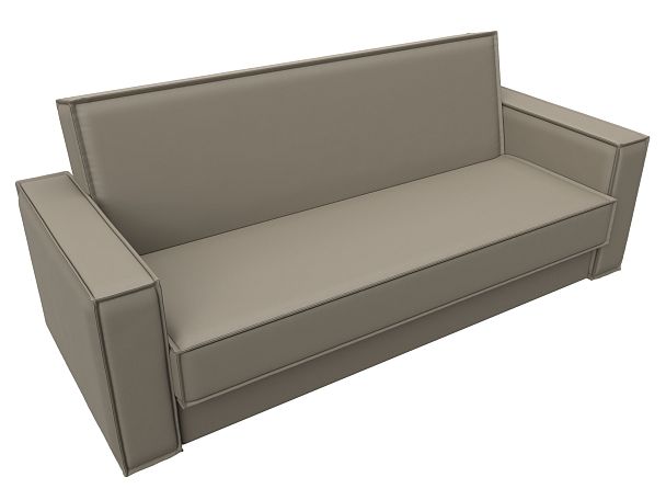 Диван-книжка Куба Экокожа бежевый - Вид 5