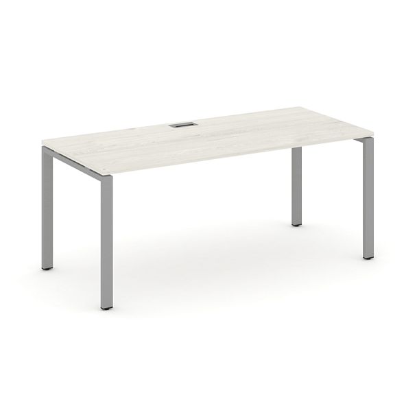 Style Project Direct Direct Стол письменный SN-6P.SR-014.M Дуб Наварра/Металл Серый 1580*700*750 - Вид 1