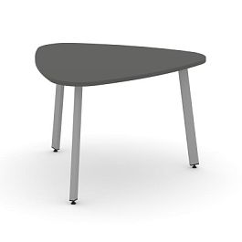 Стайл Проджект Стол переговорный SN-6.SPRG-71.3 Антрацит/Металл Серый 1200*1200*750 - Фото предпросмотра