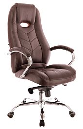 Кресло Everprof Drift M Экокожа Коричневый - Фото предпросмотра