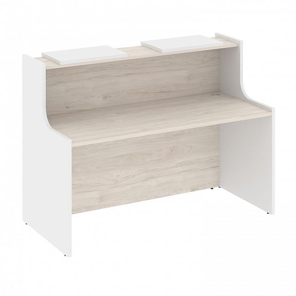 Ресепшн "Onix" O.R-K-5 денвер светлый/белый - Вид 1