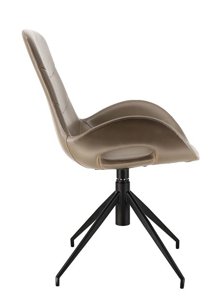 Обеденное кресло Everprof Freedom (Фридом) Экокожа Серый - Вид 3