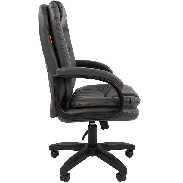Кресло CHAIRMAN 668LT, экокожа, серый - Вид 3