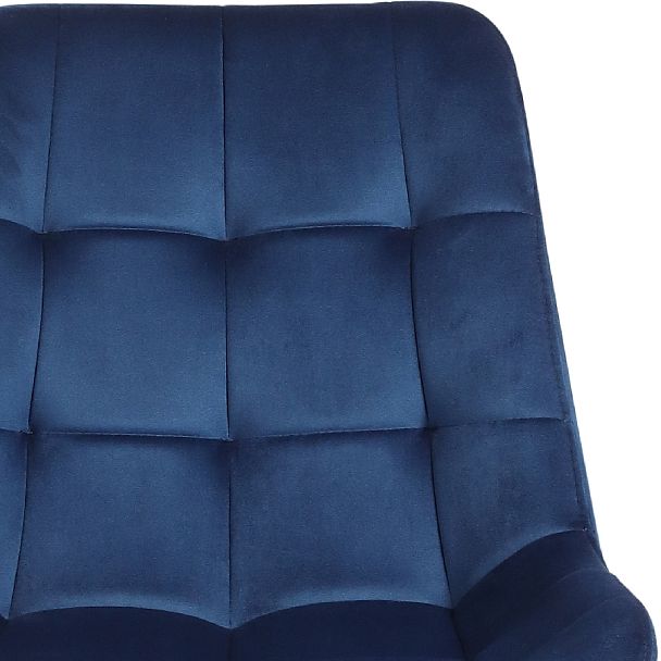 Барный поворотный стул Эйден, Confetti blue/белый - Вид 8