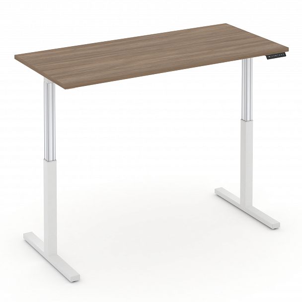 Стол электроподъемный "MOVE UP" MV.SE-4.7 Белый металл /  Дуб Аризона - Вид 3
