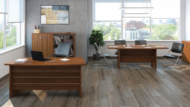 Приставка Grand 160x45x75 тёмный дуб - Вид 5