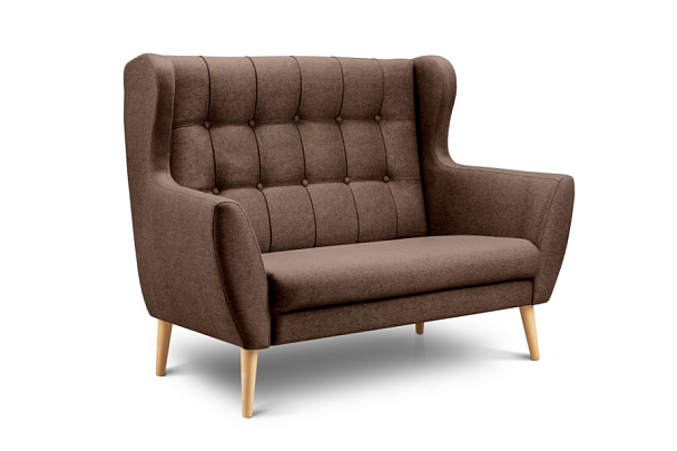 Диван "Фиджи" коричневый - Вид 1