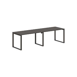 Стол 2-х местный EQWST 2780 Мокко/Мокко 2726х800х750 EDIS - Фото предпросмотра