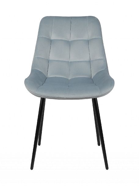 Комплект стульев Эйден, Confetti dusty blue/черный, 3 шт. - Вид 2
