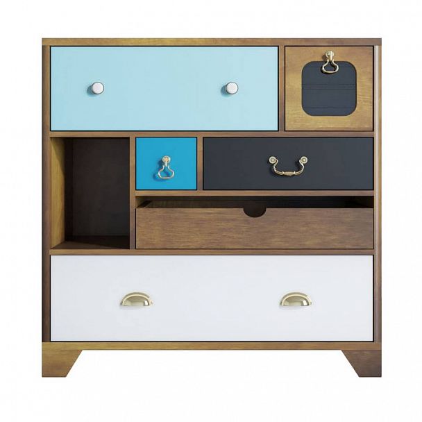 Комод "Aquarelle" 6 ящиков RE-52 - Вид 1