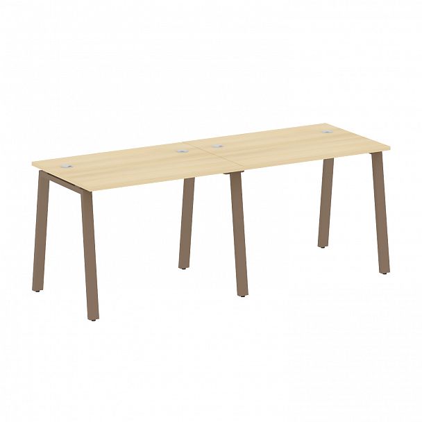 Рабочая станция "Metal System" БА.СМ-2.1 акация/мокко - Вид 1