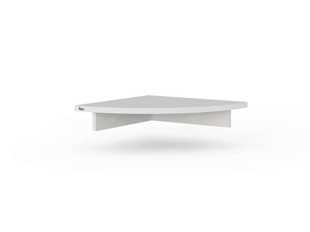 ЛАЙТ / LIGHT RLG059 Полка под монитор 50x50x10 Белый - Вид 1