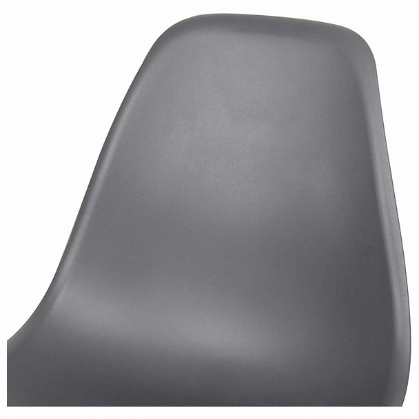 Стулья BRABIX "Eames CF-010", КОМПЛЕКТ 4 шт., пластик серый, опоры дерево/металл, 532632, 2033A - Вид 11