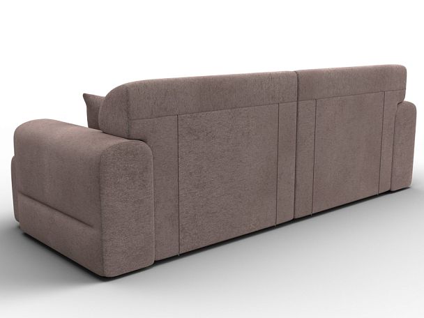 Диван прямой Лига-109 НПБ Велюр бежевый - Вид 5