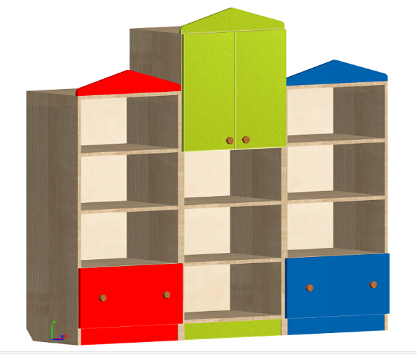 Стенка Настя МСН-057 - Вид 1