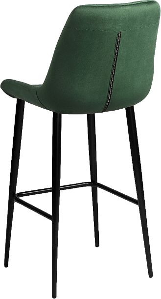 Барный стул Эйден, Confetti deep forest/черный - Вид 5