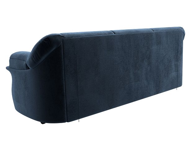 Диван прямой Карнелла Велюр синий - Вид 6