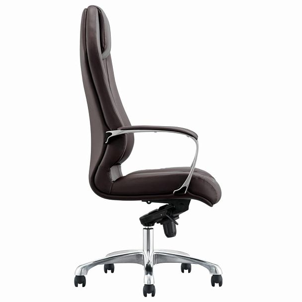 Кресло BRABIX PREMIUM Aurus EX-705, мультиблок, алюминий, экокожа, коричневое, 532929 - Вид 3