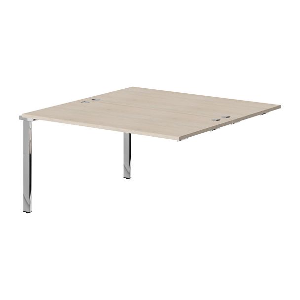 Стол промежуточный для Бенч XIGWST 1414.1 Бук Тиара/Нержавеющая сталь 1400х1406х750 XTEN GLOSS - Вид 1