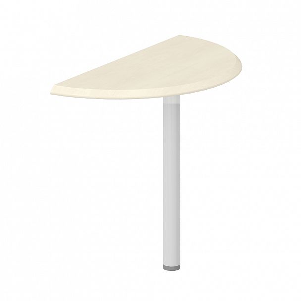 Приставка для одного стола, сбоку "Технофорвард" ПК-ТФ-ПР80Х40Б/Т-В5-99 клен - Вид 1