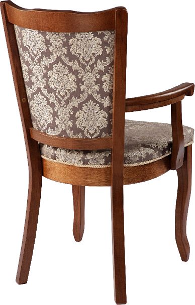 Кресло деревянное с подлокотниками Лорель Миланский орех - Вид 4