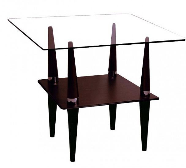 Стол журнальный Сенатор-7 750x750х670 венге "Журнальные столы" ТК-002561000762 венге - Вид 1