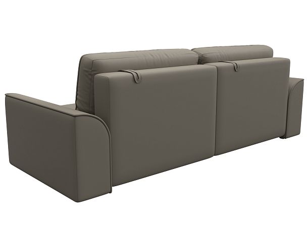 Диван прямой Лига-048 НПБ Экокожа бежевый - Вид 5