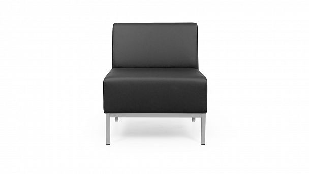 Секция 3-местная Construct 180x62x77 чёрный - Вид 3