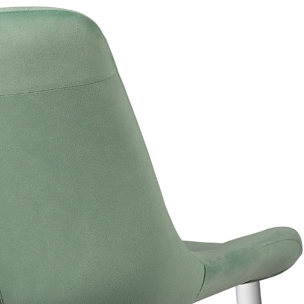 Барный поворотный стул Эйден, Confetti aquamarine/белый - Вид 9