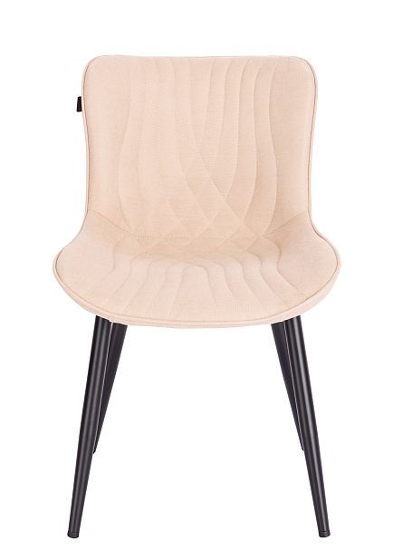 Обеденный стул Everprof Aqua (Аква) Ткань Бежевый - Вид 3