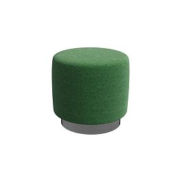 Vermont Пуфик PV-1 Velvet Lux 77/Серебро 450*450*425 - Фото предпросмотра