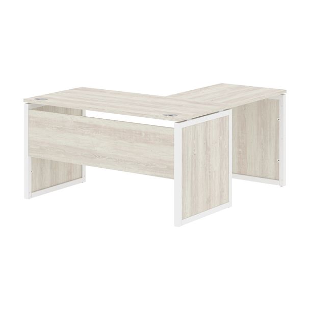 Стол угловой XQPCT 1415 Сосна Эдмонт/Белый 1400х1500х750 XTEN-QP - Вид 1