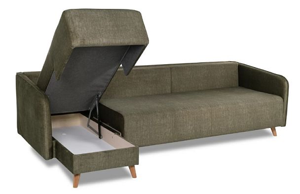 Диван 4-х местный LILA ottoman зеленый - Вид 8