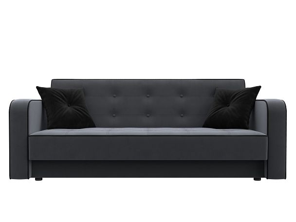 Диван-книжка Тур Велюр серый - Вид 2