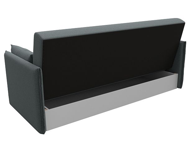 Диван-книжка Лига-018 Рогожка серый - Вид 6