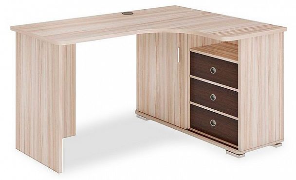 Стол письменный Домино СР-145С Венге/Карамель правый - Вид 1