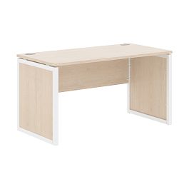 Стол прямой XQPST 147 Бук Тиара/Белый 1400х700х750 XTEN-QP - Фото предпросмотра