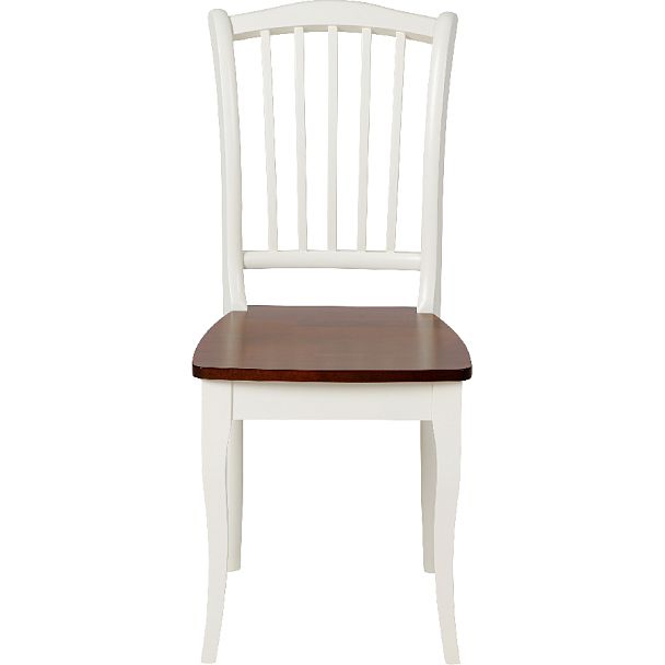 Комплект деревянных стульев с жестким сиденьем Элин Слоновая кость/Темный орех, 3 шт. - Вид 2