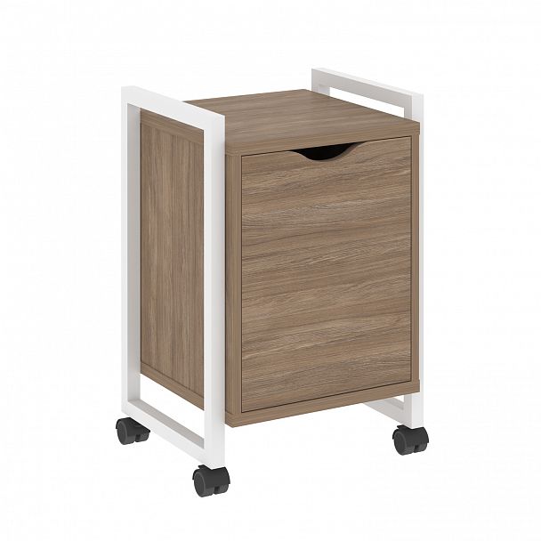 Тумба на колесах "Loft" VR.L-T2.K дуб аризона/белый - Вид 1