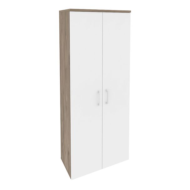 Onix Гардероб широкий O.GB-4 Тиквуд темный/Белый бриллиант 800*420*1977 - Вид 1