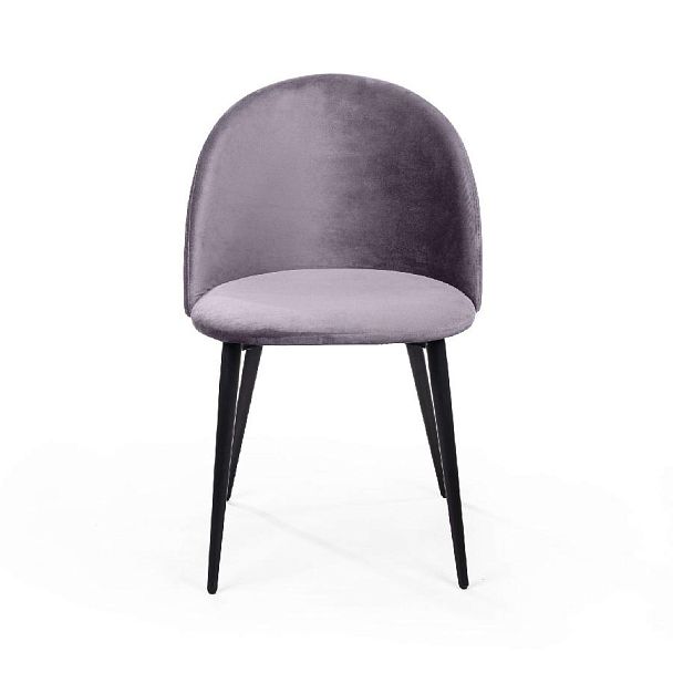 Стул Thomas, бархат светло-серый 26 - Вид 3