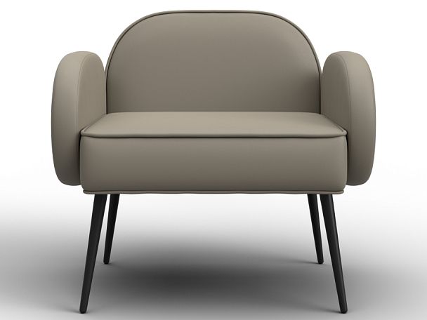 Кресло Лига-086 Экокожа бежевый - Вид 2