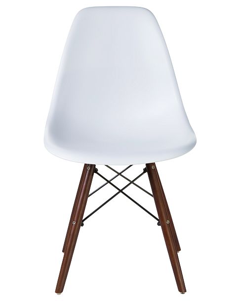 Стул обеденный LMZL-PP623 (ножки тёмный бук, цвет сиденья белый) - Вид 6