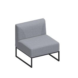 Секция прямая Мейджик / Magic Mg/pr ткань серая AU 18 - Фото предпросмотра