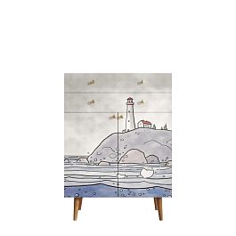 Комод Berber большой арт BB12/Print_51 - Фото предпросмотра