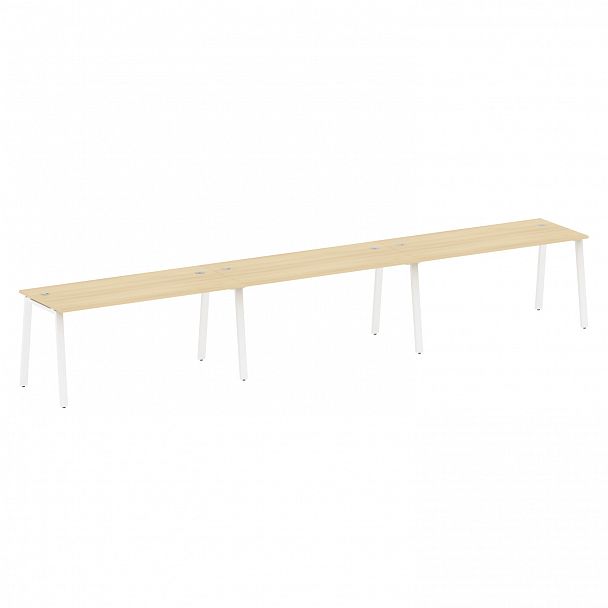 Рабочая станция "Metal System" БА.СМ-3.4 акация/белый - Вид 1