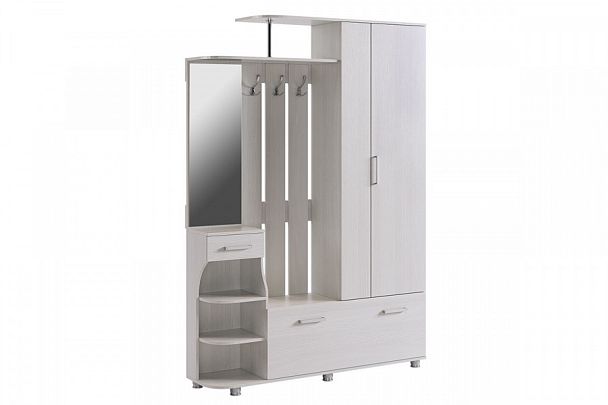 Прихожая Барселона-2 PR-0017.1747 белый рамух - Вид 1