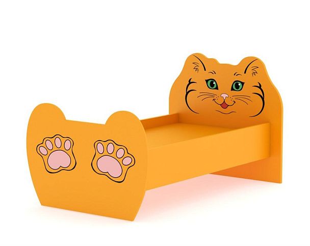 Детская кровать Кошечка, 1400 - Вид 1