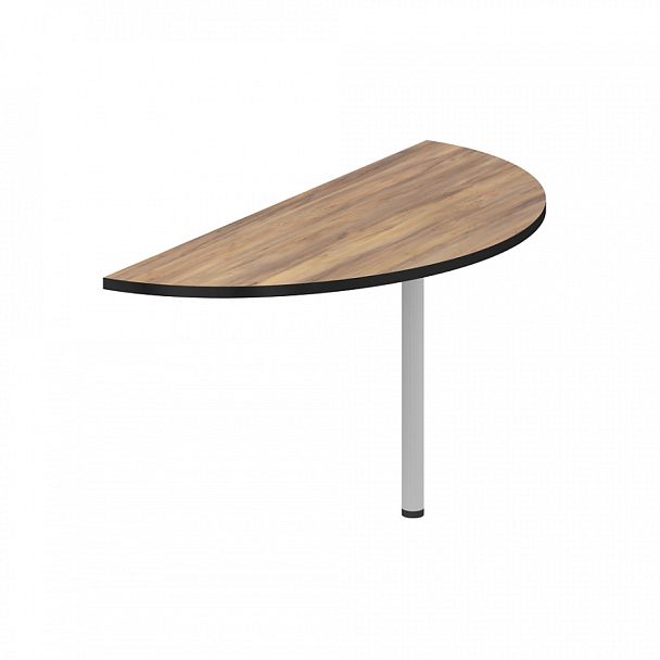 Брифинг приставка, столешница 25 мм "Логистика"  ПК-ЛОГ-ПР140Х60БН/Т/25-В1-1078 таксония медовая+черный - Вид 1